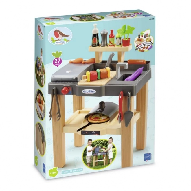 Sommerküche mit Pizzaofen