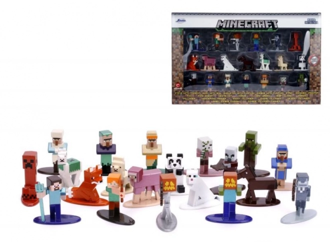 Minecraft Metall-Sammelfiguren Set 20 Stück