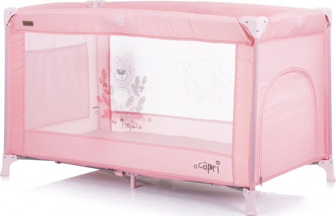 Chipolino Reisebett Capri - Rose Water – Rosenwasser