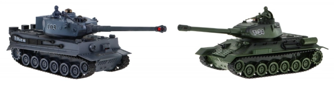 Zwei legendäre Panzer bereit für die Schlacht