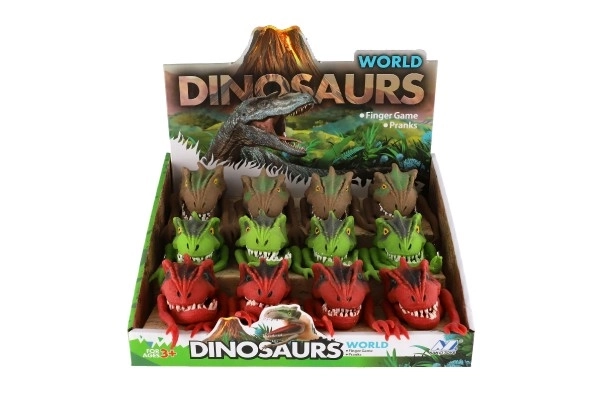 Dinosaurier Fingerspielzeug aus Silikon