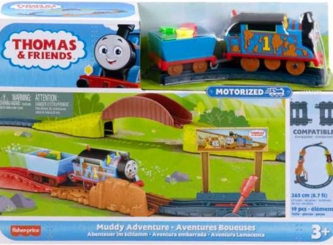 Lokomotive mit Antrieb Thomas und seine Freunde Schlammige Abenteuer