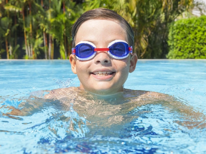 Bestway Schwimmbrille für Kinder ab 7 Jahren – Rot