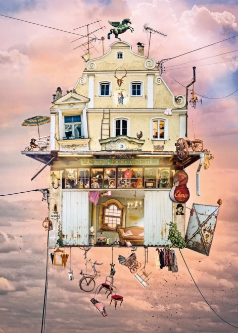Puzzle Haus voller Schätze 1000 Teile