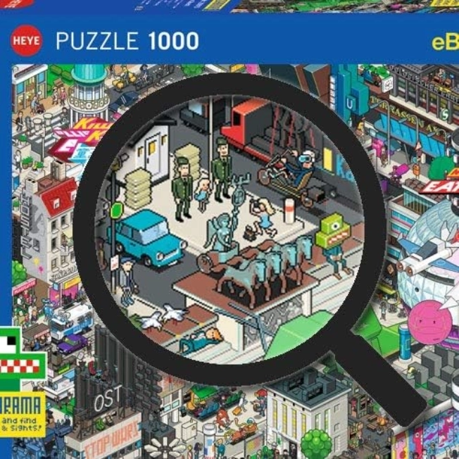 Puzzle Berlin Abenteuer 1000 Teile