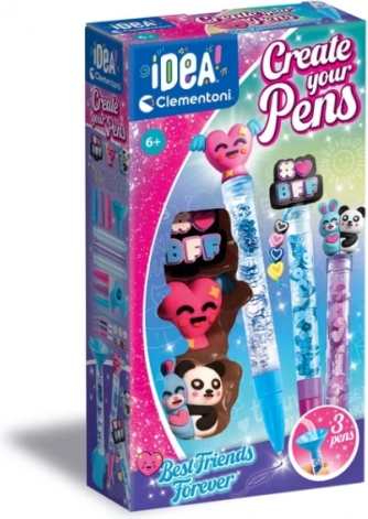 Idea Art Mini-Stiftfabrik – Beste Freunde CLEMENTONI