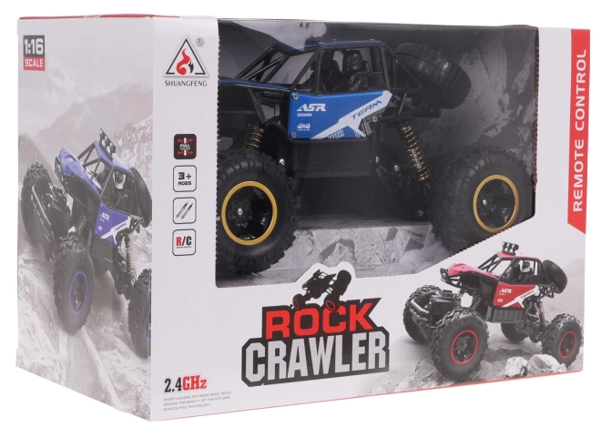 Crawler Monster Rock Ferngesteuertes Auto Blau – Blaue