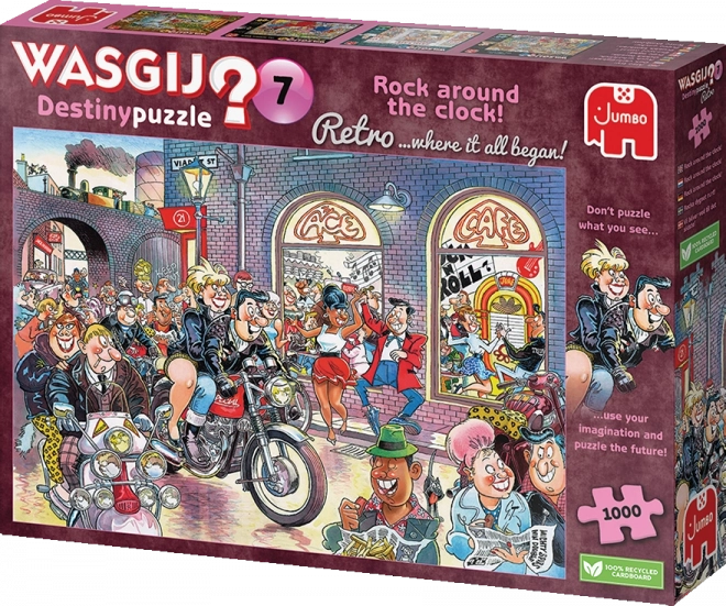 Puzzle WASGIJ Destiny 7: Rock around the Clock! 1000 Teile