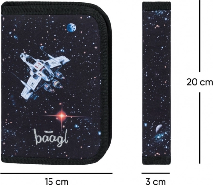 Schulmäppchen Pixel Space
