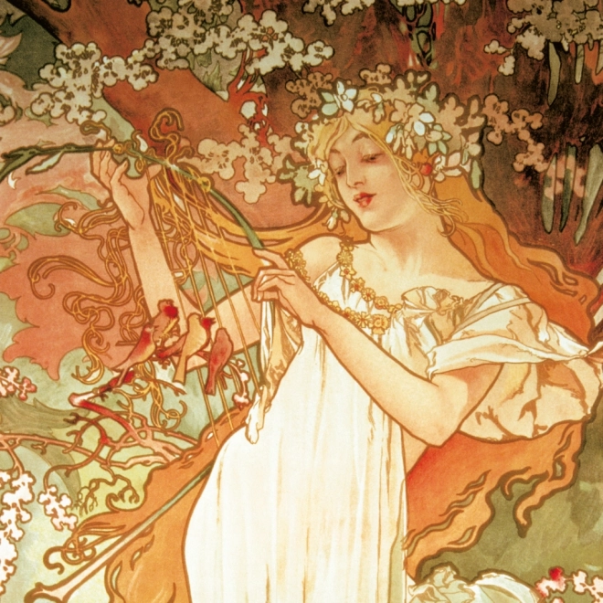 Notizkalender Alfons Mucha 2026