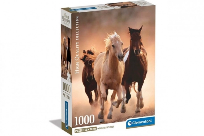 Puzzle Laufende Pferde 1000 Teile
