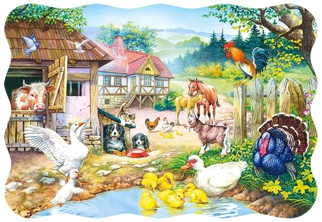 Castorland Puzzle Bauernhof