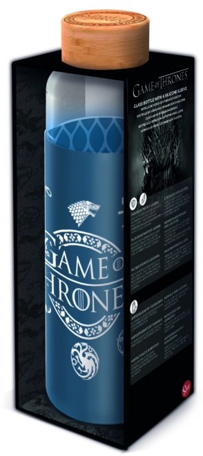 Glasflasche mit Hülle 585 ml Game of Thrones