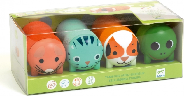 Stempel für Kinder - Tiere aus dem Garten