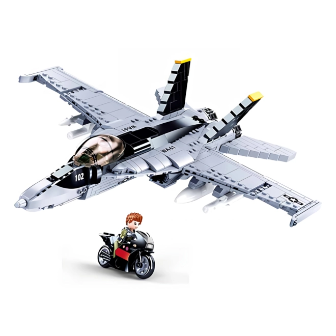 Realistischer Jet mit vielen Details