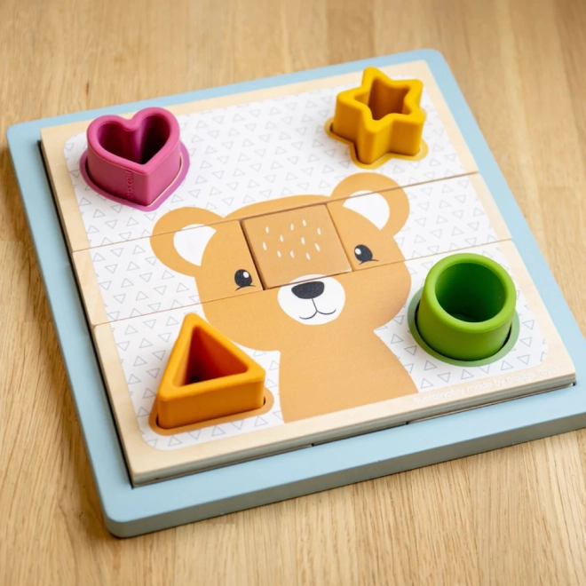 Verstecktes Tierpuzzle