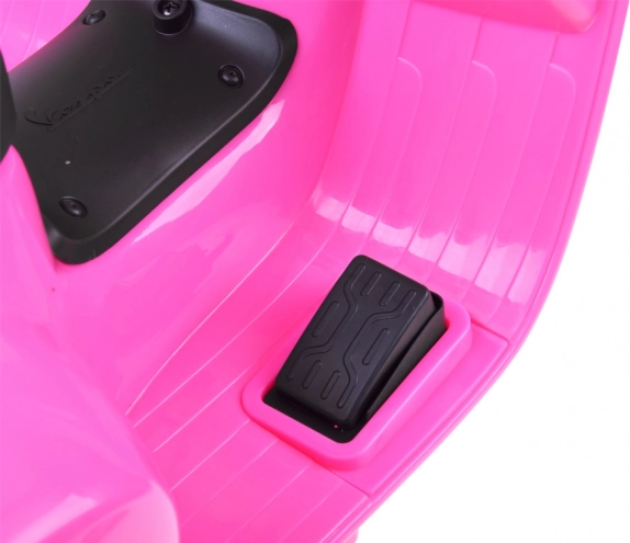 Elektrischer Kinderroller Vespa – rosa