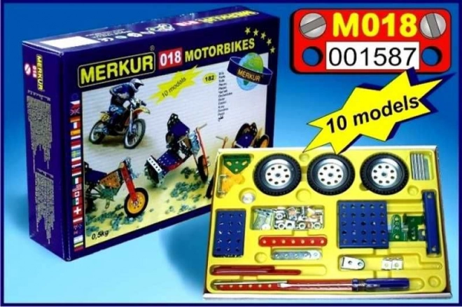 Stavebnice Merkur Motocykly