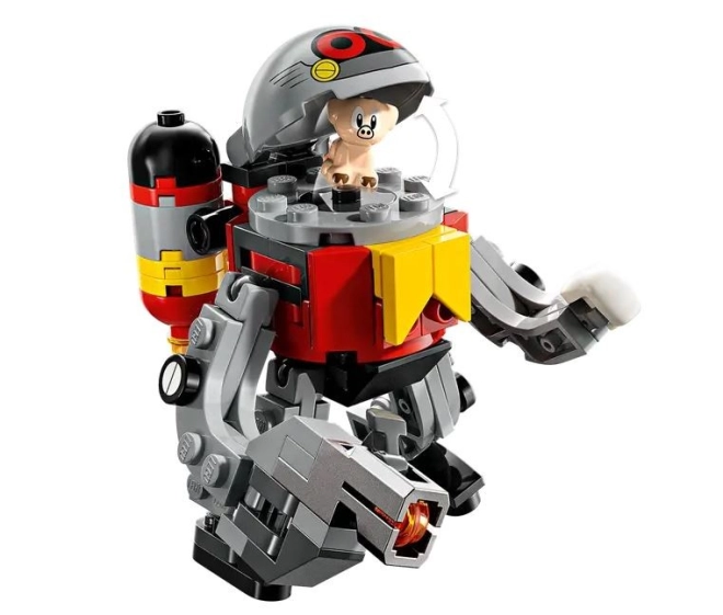 Kampf gegen Eggrobo und Traubenkatapult