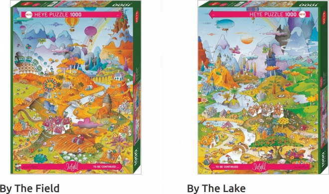 Puzzle 1000 Teile Idylle - See