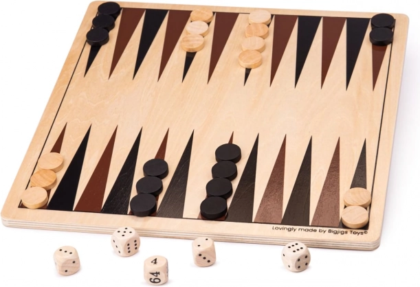 Elegantes hölzernes Spielbrett