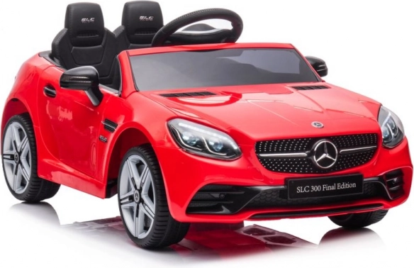Kinder Akku-Auto Mercedes SLC 300 rot