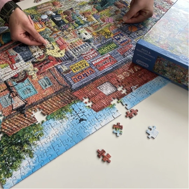 Gibsons Puzzle Hrnce und Trödel 1000 Teile