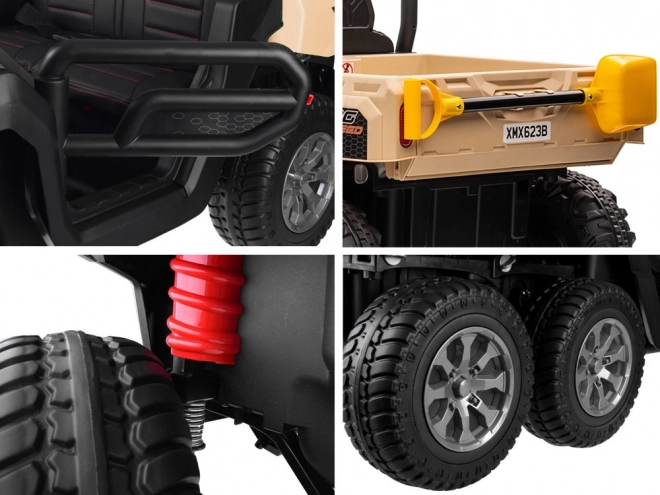 Elektrisches Spielzeugauto Farmer Truck Speed 900 – Beige