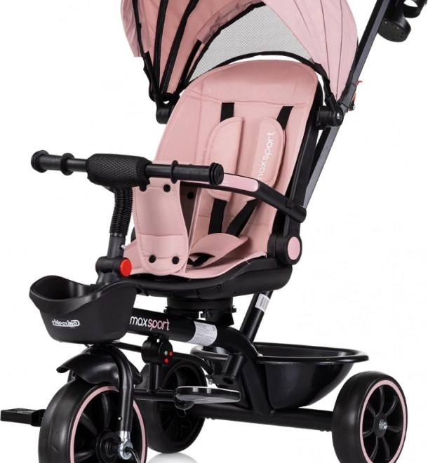 Chipolino Dreirad mit Verdeck Max Sport 2v1 rosa