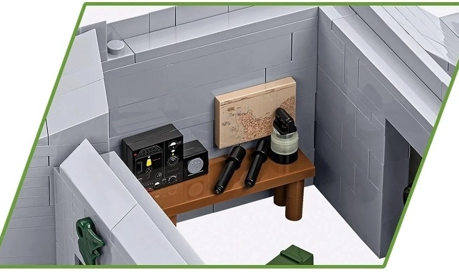 Bunker Regelbau 667 aus COBI Bausteinen