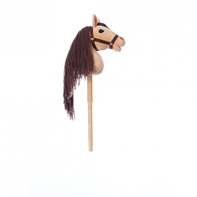 Hobbyhorse auf Stab Beige, Modell A4