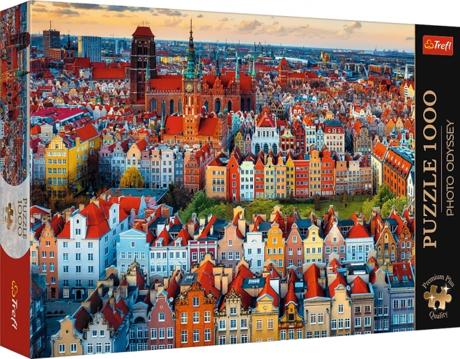 Trefl Puzzle Premium Plus Foto Odyssey: Blick auf Danzig, Polen 1000 Teile