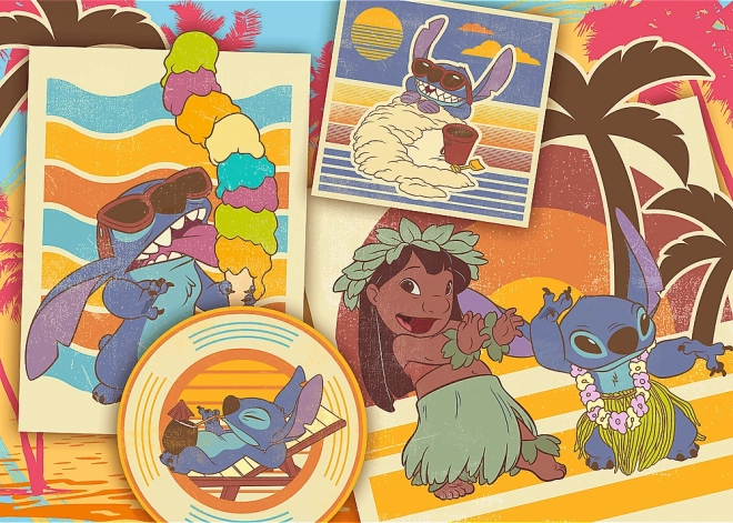 Puzzle 200 Teile Musikwelt Lilo und Stitch