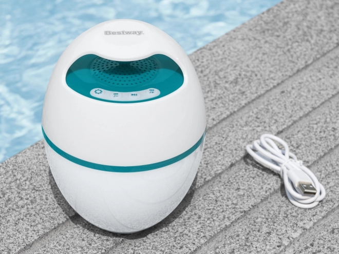 Bestway MusicWave™ Schwimmender Bluetooth Lautsprecher mit LED-Licht