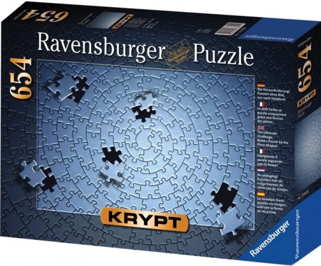 RAVENSBURGER Puzzle KRYPT Silber – 654 Teile
