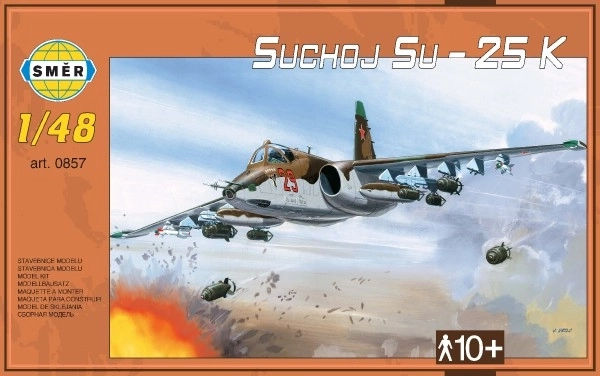 Suchoi SU-25 Modellflugzeug 1:48