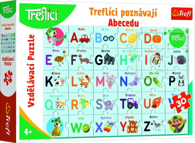 Treflíci Alphabet Lernpuzzle