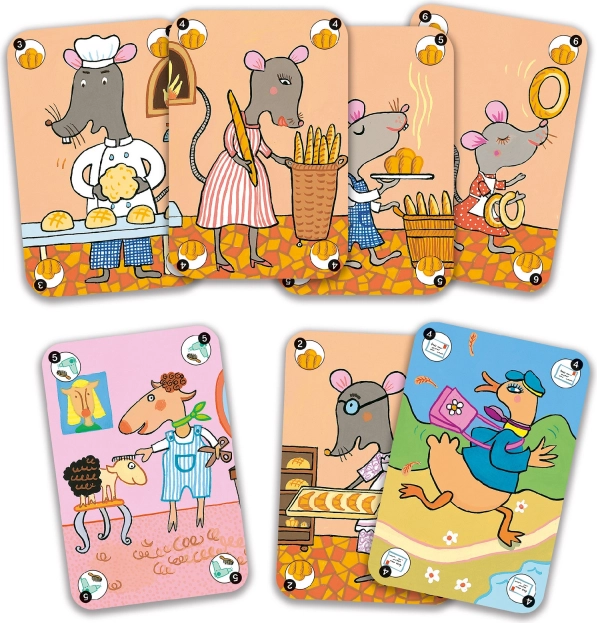 Kartenspiel Glückliche Familien Djeco