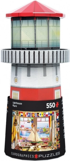 Puzzle Leuchtturm 550 Teile in Geschenkverpackung