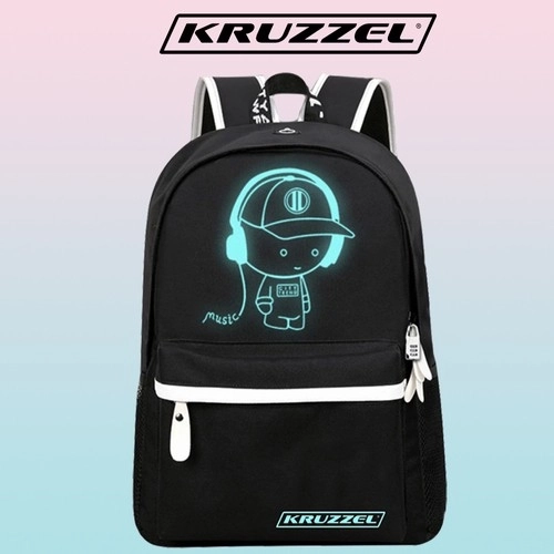 Reflektierende USB-Rucksack von Kruzzel