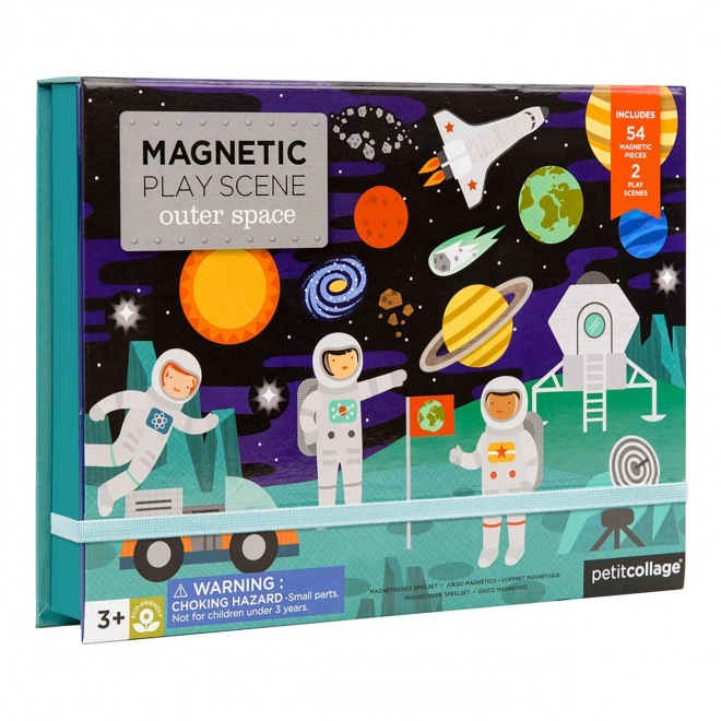 Magnetisches Weltraumtheater von Petit Collage