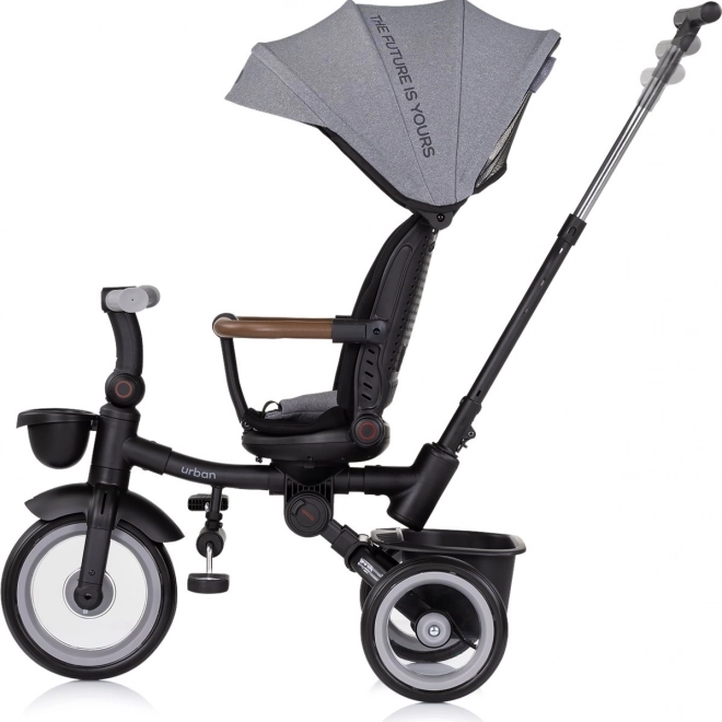 Chipolino Dreirad mit Verdeck Urban 2v1 Anthrazit