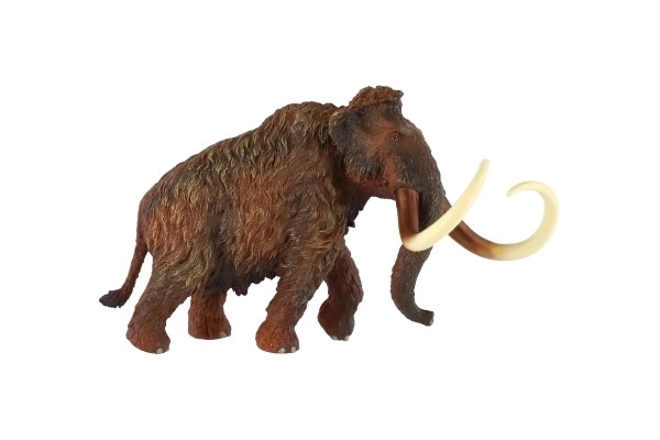 Wollmammut Figur aus Kunststoff 18 cm im Beutel