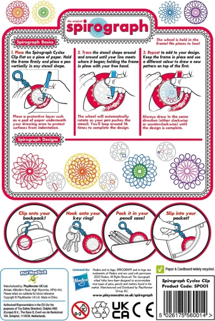 Spirograph® Cyclex Schlüsselanhänger