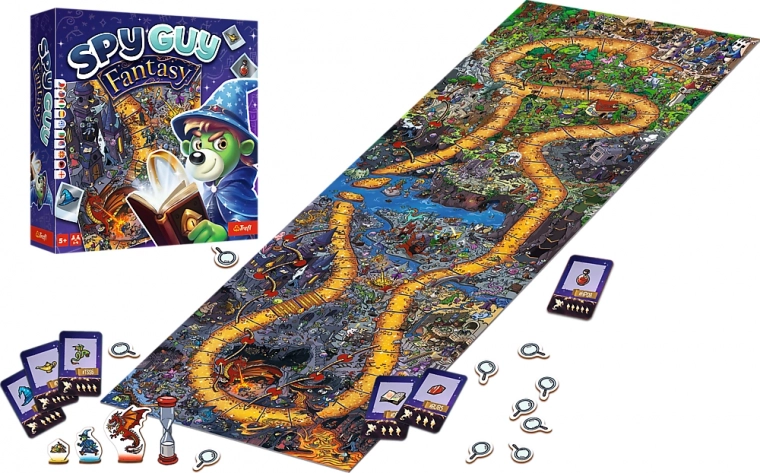 Spy Guy Fantasy kooperatives Familienspiel Trefl