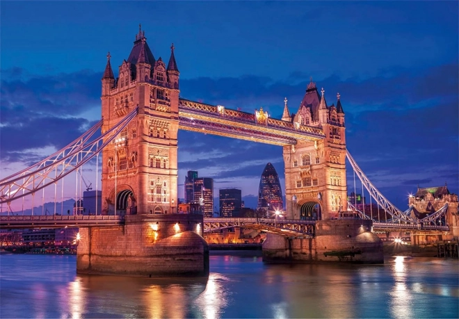 Clementoni Puzzle Tower Bridge bei Nacht