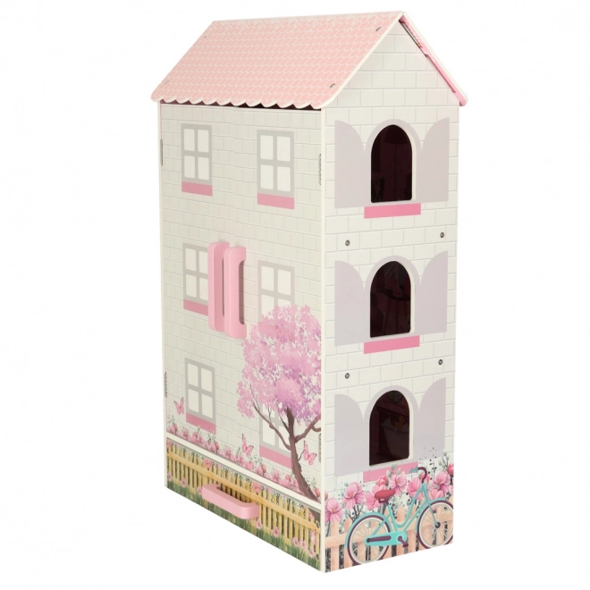 Drewniany Puppenhaus Lulilo rosa