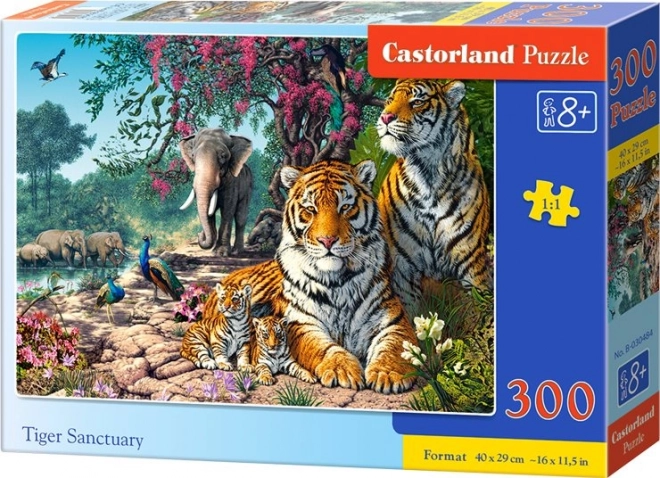 Puzzle Castorland Tiger Zuflucht 300 Teile