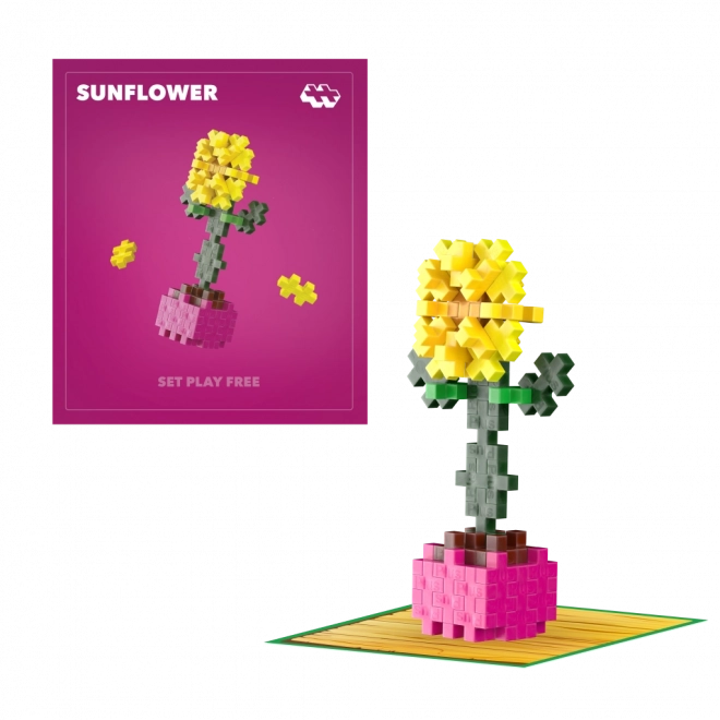 Plus-Plus Sonnenblume Baukasten
