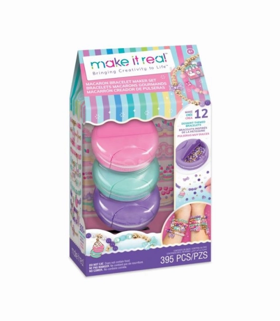 Macaron-Set zur Herstellung von Armbändern